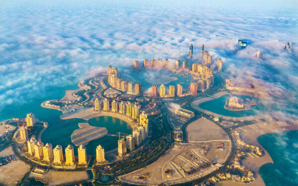 Doha - Aerial view 